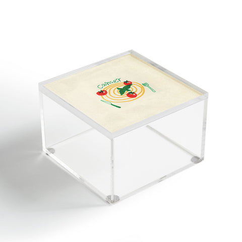 adrianne cancer tomato Acrylic Box