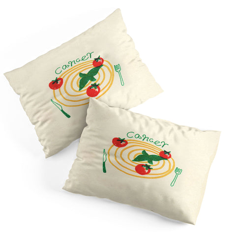 adrianne cancer tomato Pillow Shams