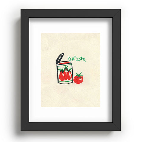 adrianne capricorn tomato Recessed Framing Rectangle