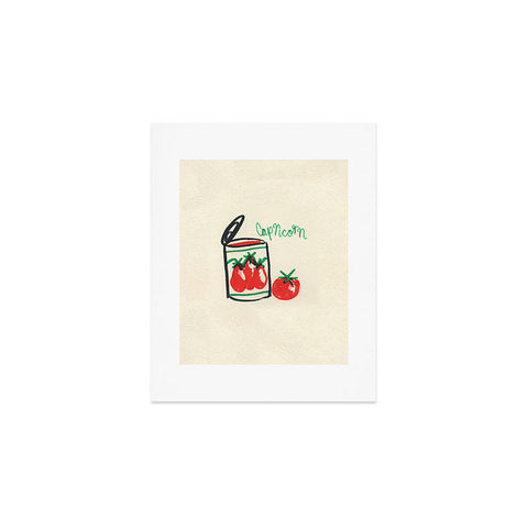 adrianne capricorn tomato Art Print