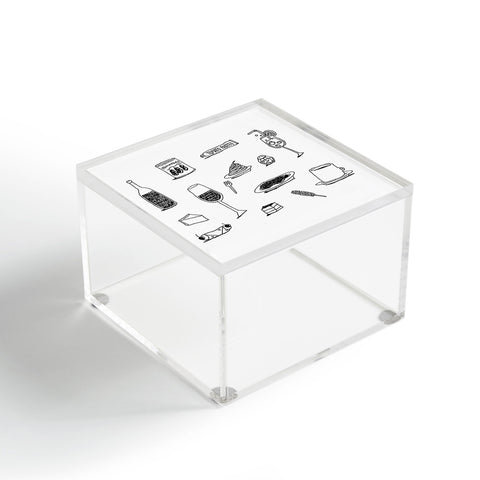 adrianne dinner dessert Acrylic Box