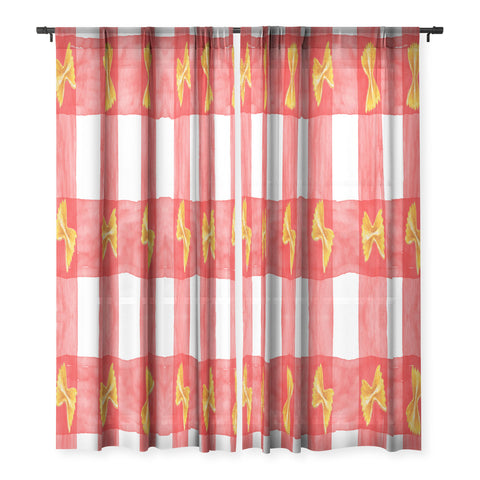 adrianne Gingham Pasta Sheer Non Repeat