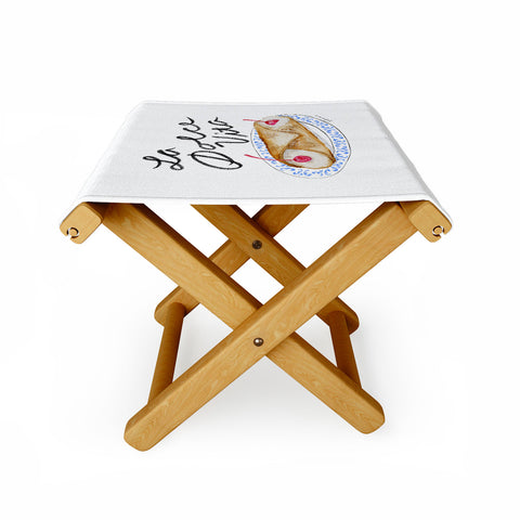 adrianne La Dolce Vita Folding Stool