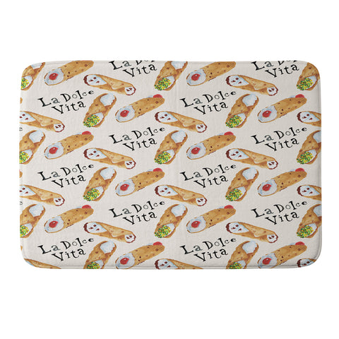adrianne La Dolce Vita II Memory Foam Bath Mat