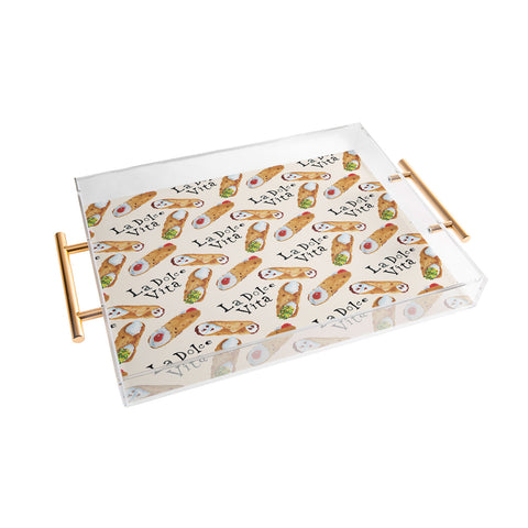 adrianne La Dolce Vita II Acrylic Tray