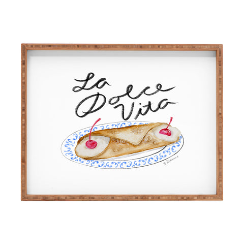 adrianne La Dolce Vita Rectangular Tray
