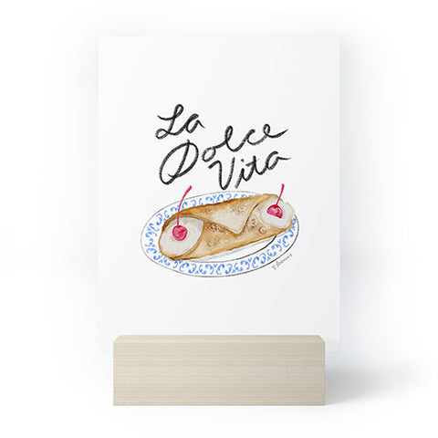 adrianne La Dolce Vita Mini Art Print