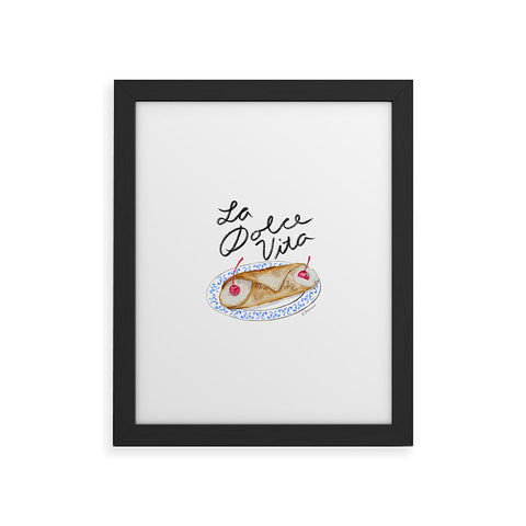 adrianne La Dolce Vita Framed Art Print