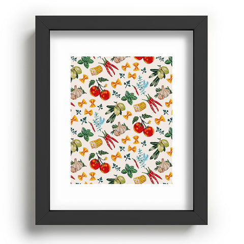 adrianne La Festa Pattern Recessed Framing Rectangle