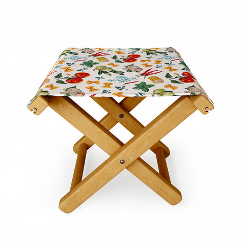 adrianne La Festa Pattern Folding Stool