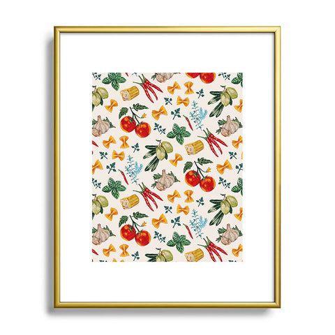 adrianne La Festa Pattern Metal Framed Art Print