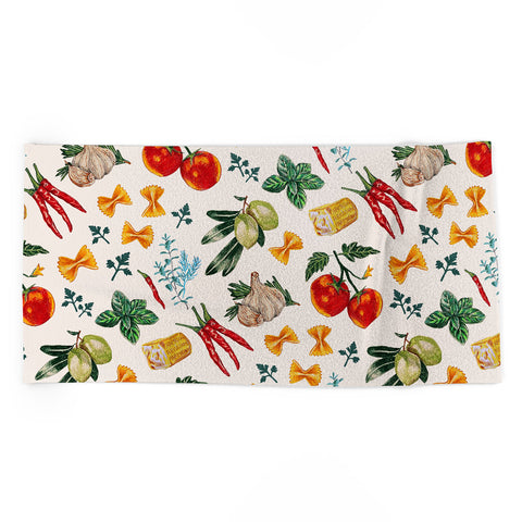 adrianne La Festa Pattern Beach Towel
