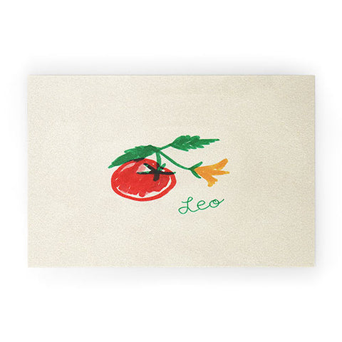 adrianne leo tomato Welcome Mat
