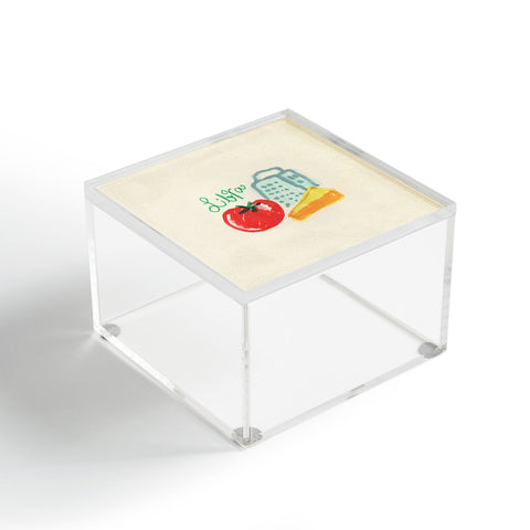 adrianne libra tomato Acrylic Box