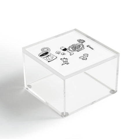 adrianne pasta night 1 Acrylic Box