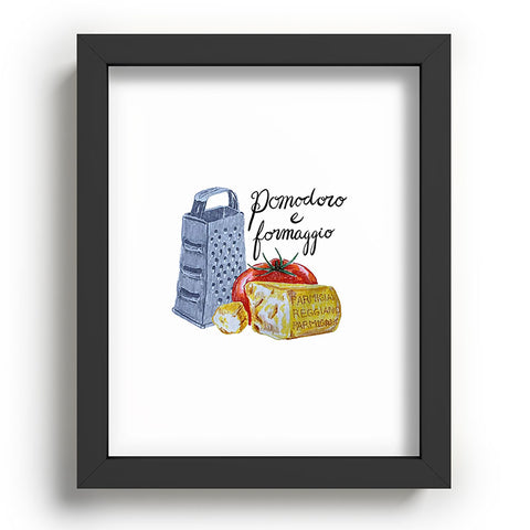 adrianne Pomodoro e Formaggio Recessed Framing Rectangle