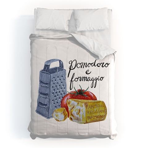 adrianne Pomodoro e Formaggio Comforter