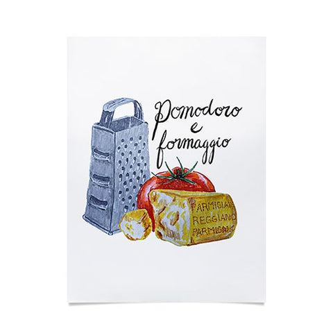 adrianne Pomodoro e Formaggio Poster