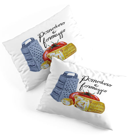 adrianne Pomodoro e Formaggio Pillow Shams