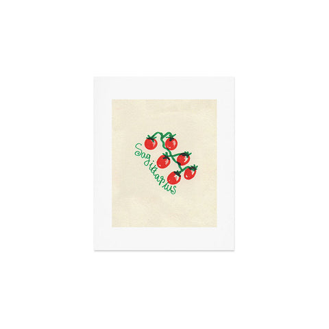 adrianne sagittarius tomato Art Print
