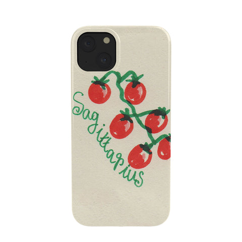 adrianne sagittarius tomato Phone Case
