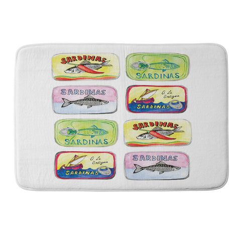 adrianne Sardinas Memory Foam Bath Mat