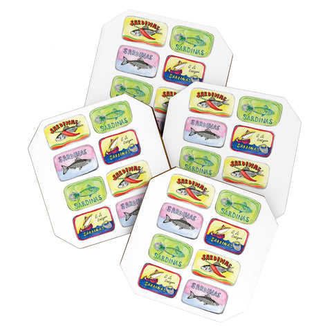 adrianne Sardinas Coaster Set