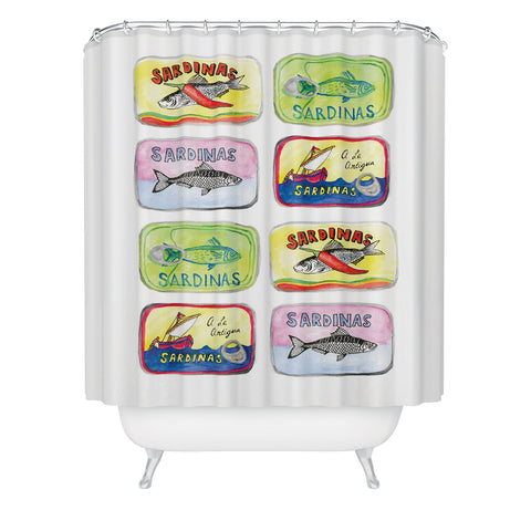 adrianne Sardinas Shower Curtain