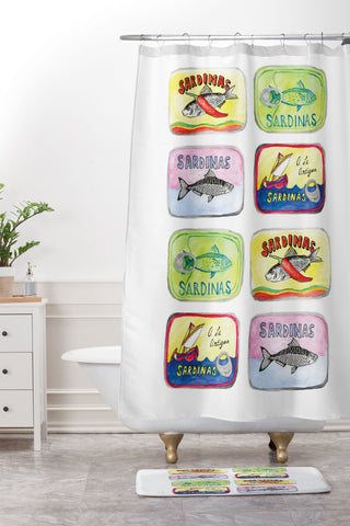 adrianne Sardinas Shower Curtain And Mat