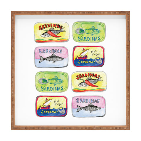 adrianne Sardinas Square Tray