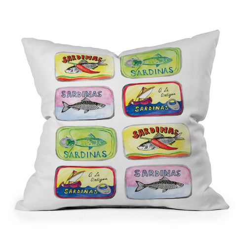 adrianne Sardinas Outdoor Throw Pillow