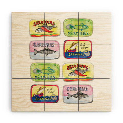 adrianne Sardinas Wood Wall Mural