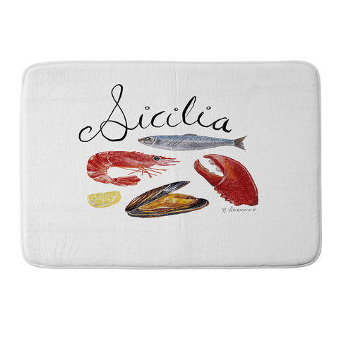 adrianne Sicilia Memory Foam Bath Mat