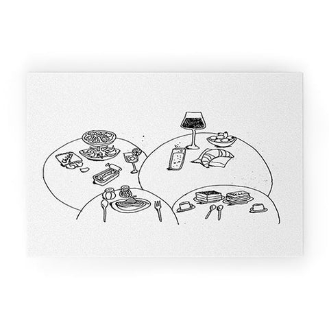 adrianne tapas Welcome Mat