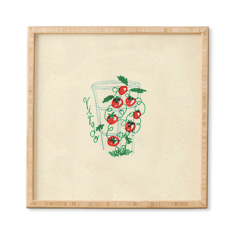 adrianne virgo tomato Framed Wall Art