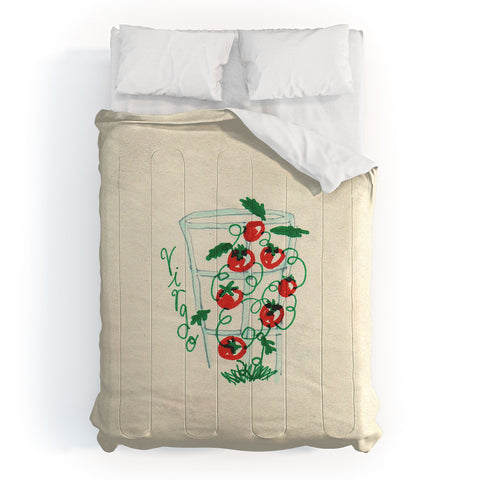 adrianne virgo tomato Comforter