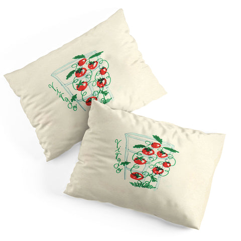 adrianne virgo tomato Pillow Shams