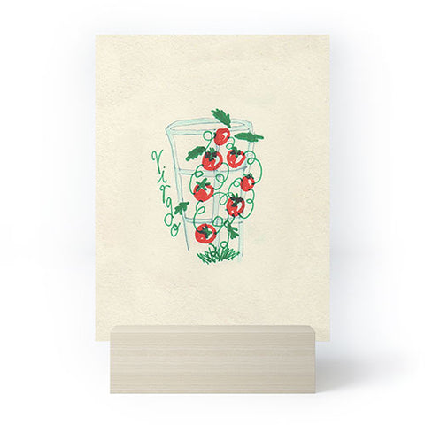 adrianne virgo tomato Mini Art Print