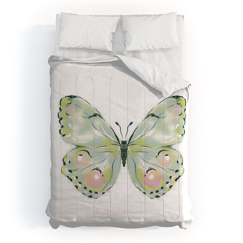 Agnes 91 Exquisite Light Green Watercol Comforter