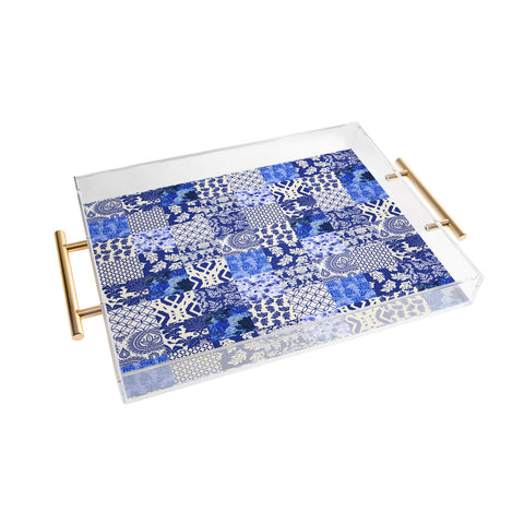 Aimee St Hill Blue Is Just A Mood Acrylic Tray