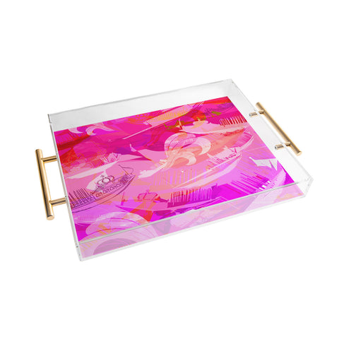 Aimee St Hill Boats Acrylic Tray