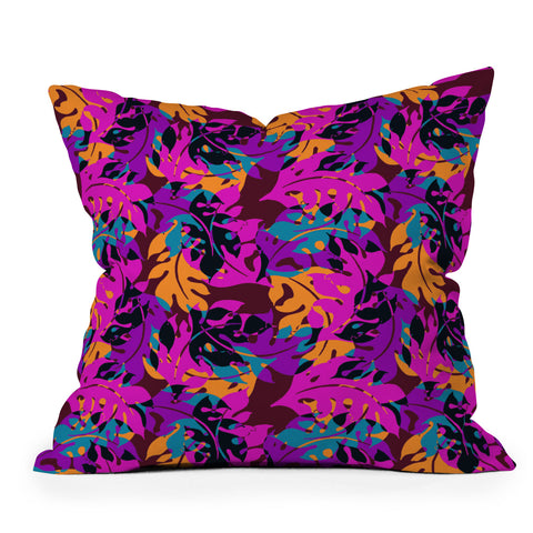 Aimee St Hill Falling Leaves Outdoor Throw Pillow
