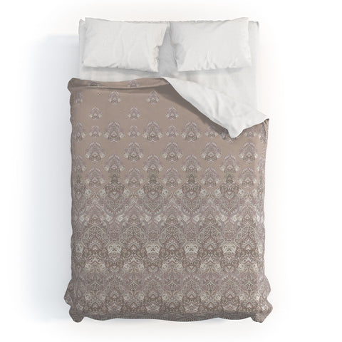 Aimee St Hill Farah Blooms Neutral Duvet Cover