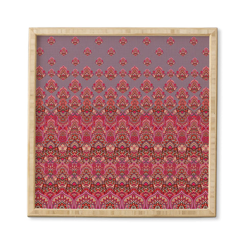 Aimee St Hill Farah Blooms Red Framed Wall Art