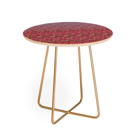 Aimee St Hill Farah Blooms Red Round Side Table