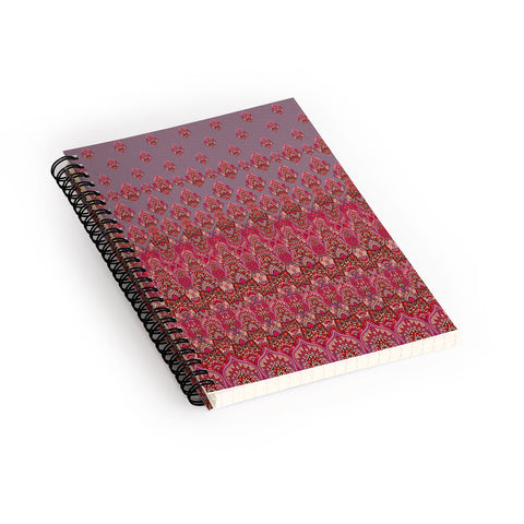 Aimee St Hill Farah Blooms Red Spiral Notebook