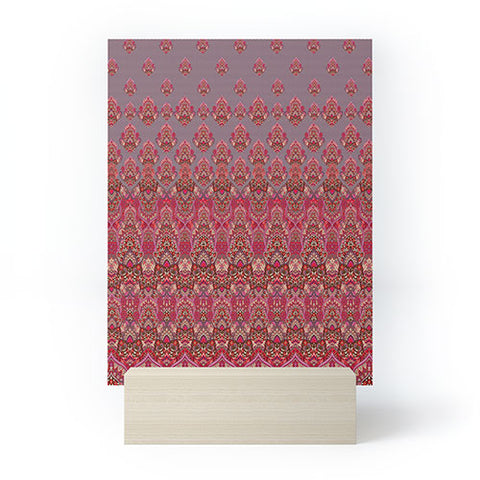 Aimee St Hill Farah Blooms Red Mini Art Print