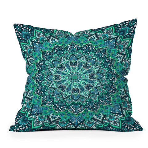 Aimee St Hill Farah Mint Outdoor Throw Pillow