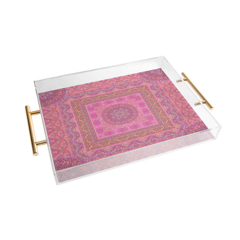 Aimee St Hill Farah Squared Soft Blush Acrylic Tray