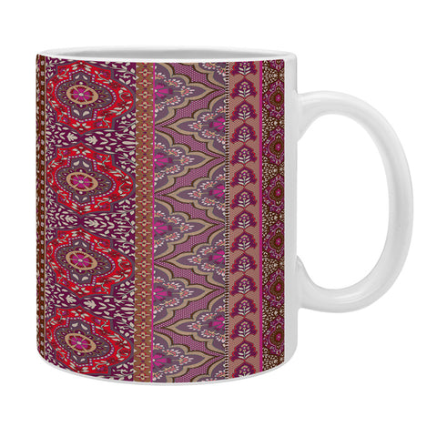 Aimee St Hill Farah Stripe Red Coffee Mug